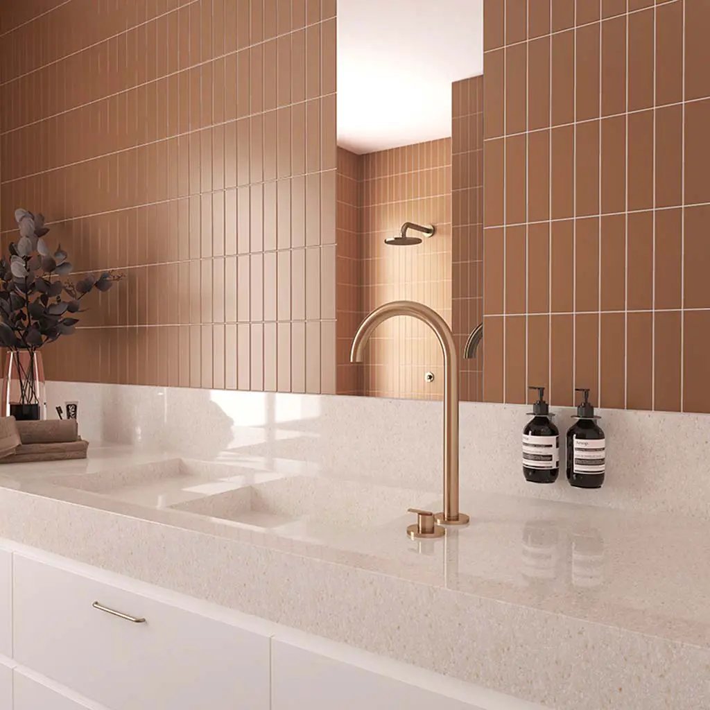 Arte 1.97 in. x 7.87 in. Matte Red Ceramic Subway Wall and Floor Tile (60 pack, 6.46 sq. ft./case) by Apollo Tile