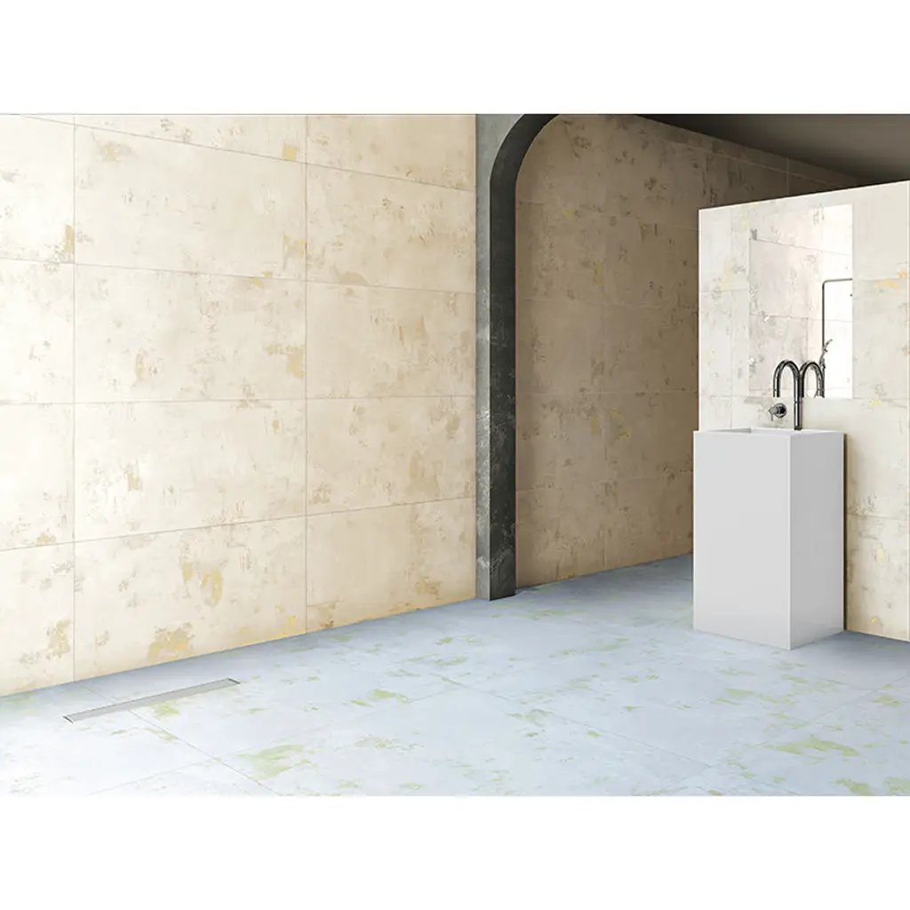 Light Beige 24x24 Natural Square Porcelain Large Format Tile (4 pack, 15.27 sq ft/case) by Apollo Tile