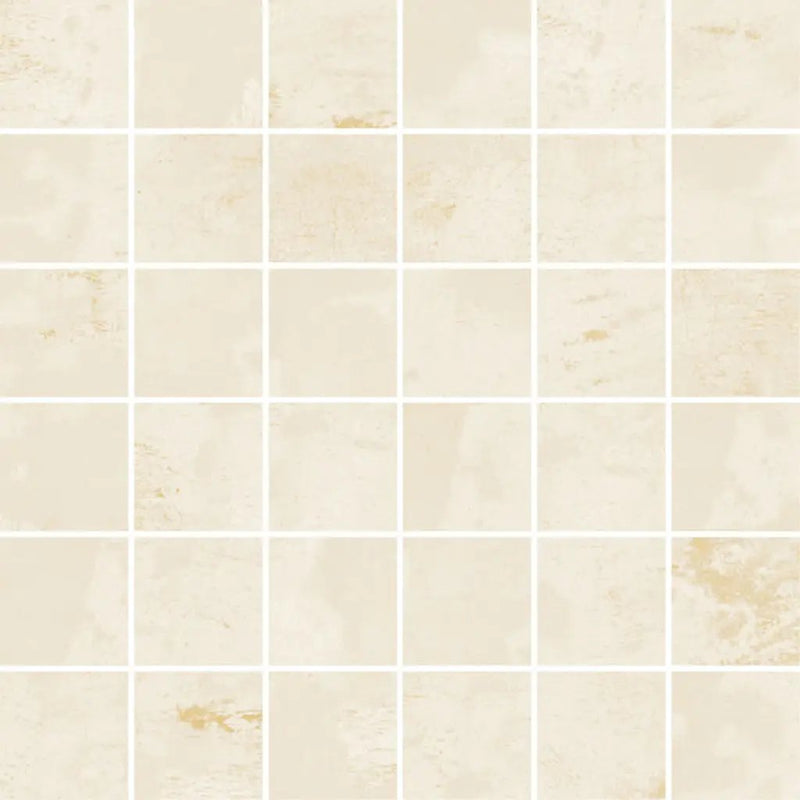 Light Beige 12x12 Natural Uniform Square Porcelain Mosaic Tile (8 pack, 7.62 sq ft/case) by Apollo Tile