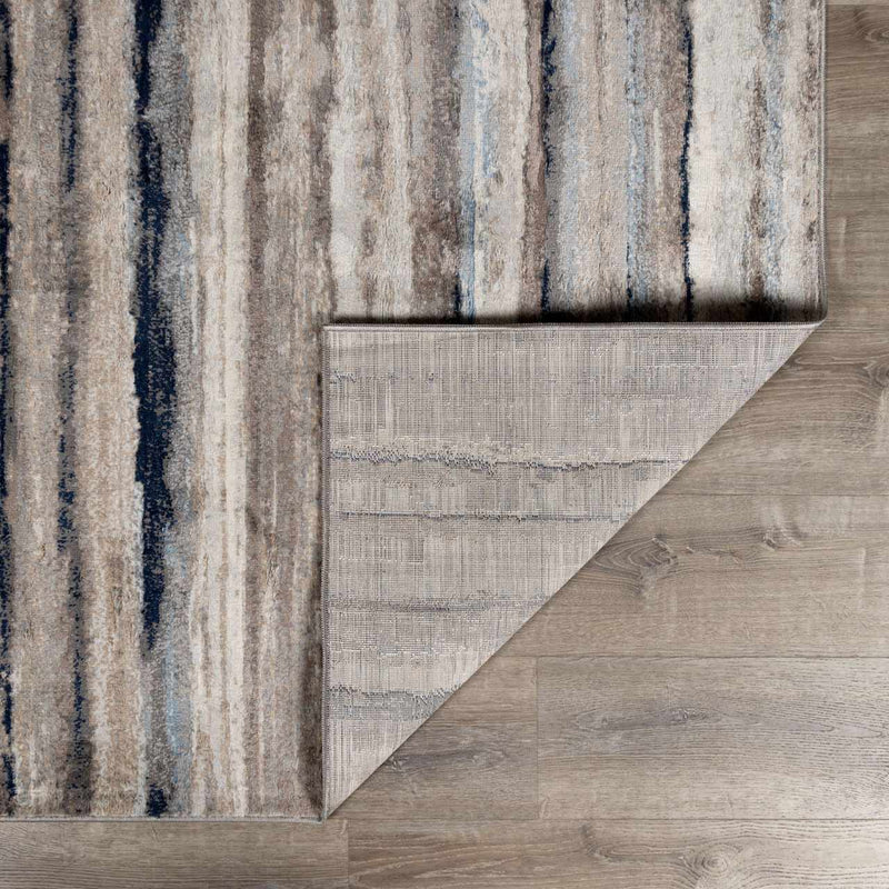 Aldavilla Abstract Striped Area Rug by Boutique Rugs
