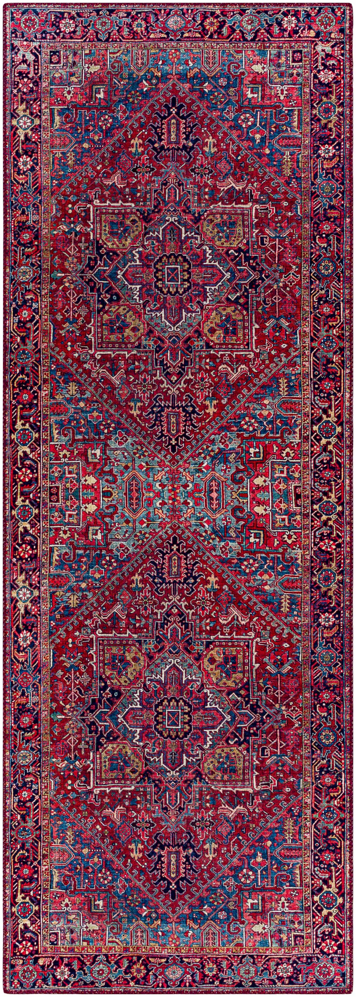 Ronneby Red Traditional Area Rug, photo 8 of 13
