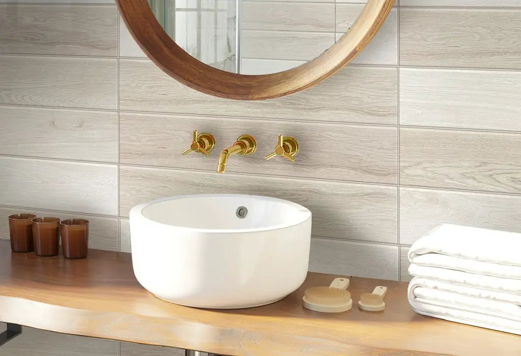 Beige 6x36 Matte Field Porcelain Tile (9 pack, 13.054 sq ft/case) by Apollo Tile