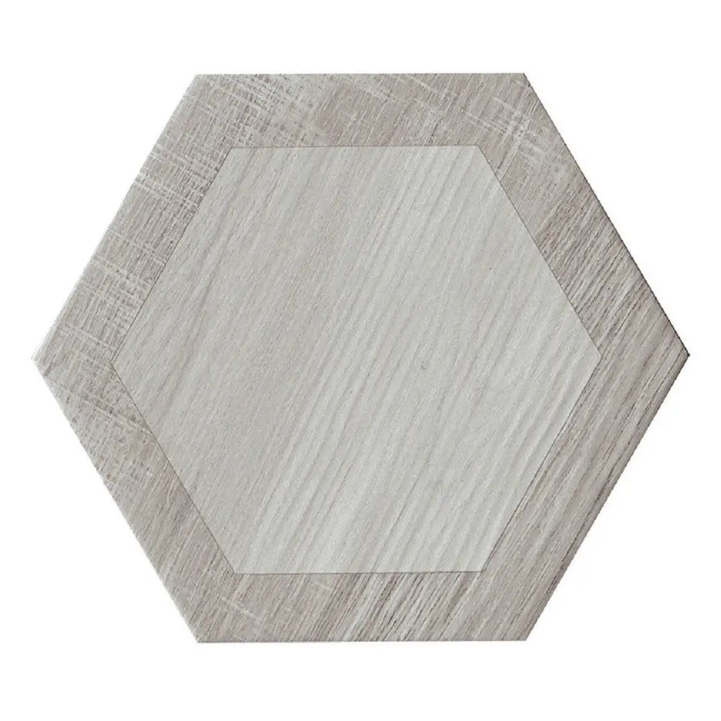 Mink Gray 10x10 Matte Hexagon Porcelain Tile (20 pack, 10.43 sq ft/case) by Apollo Tile