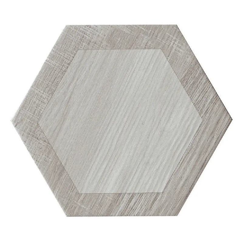 Mink Gray 10x10 Matte Hexagon Porcelain Tile (20 pack, 10.43 sq ft/case) by Apollo Tile