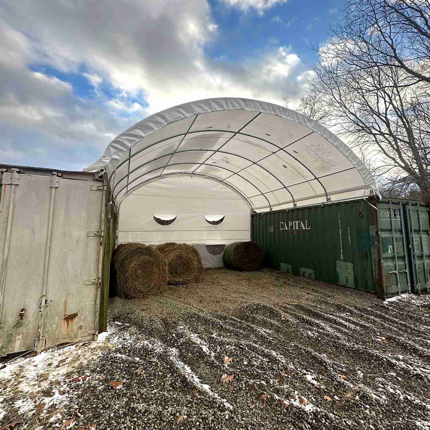 Rear Panel for W20' Container Shelter by Chery Industrial