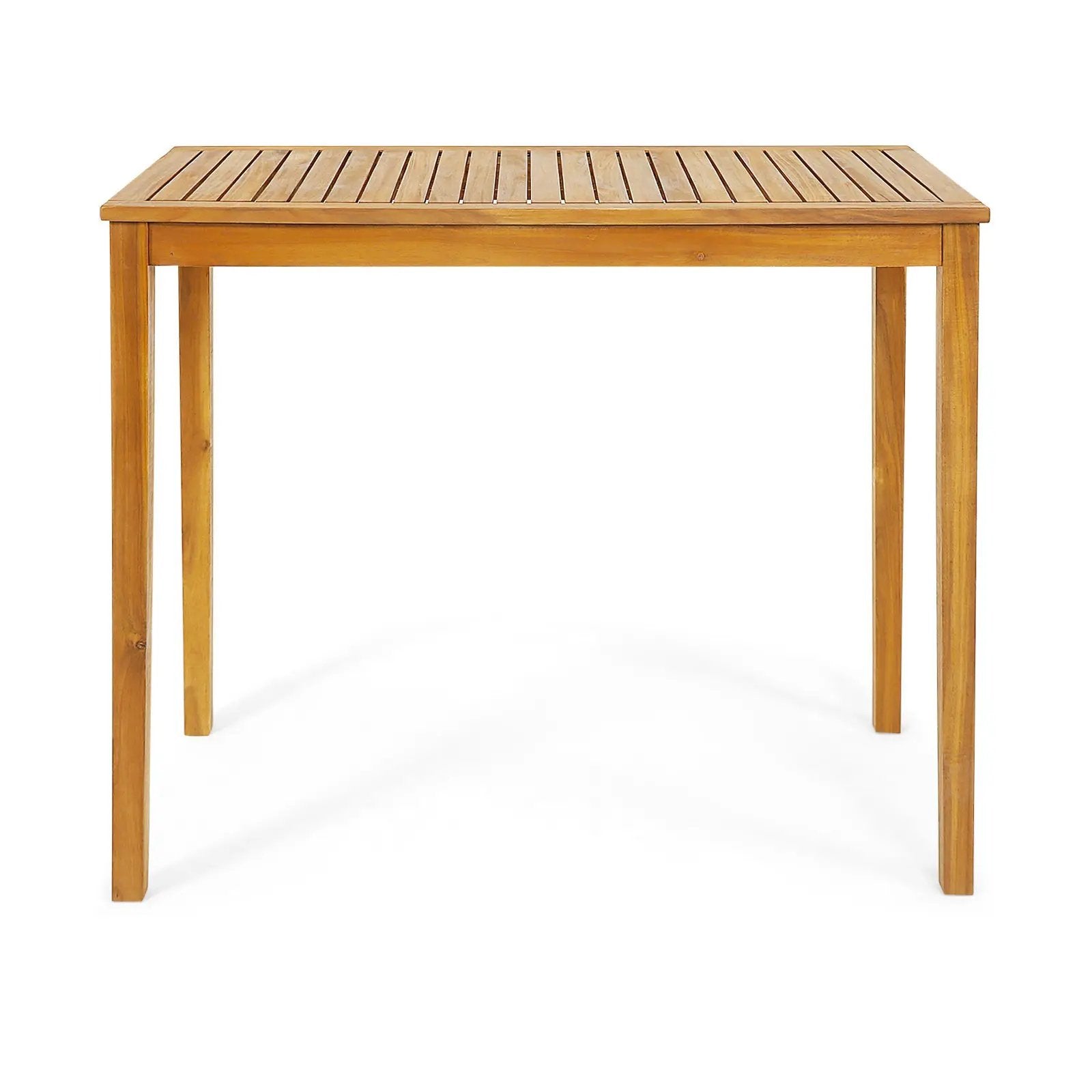 Rectangular Indoor and Outdoor Bar Height Table for Garden by DirectDeals
