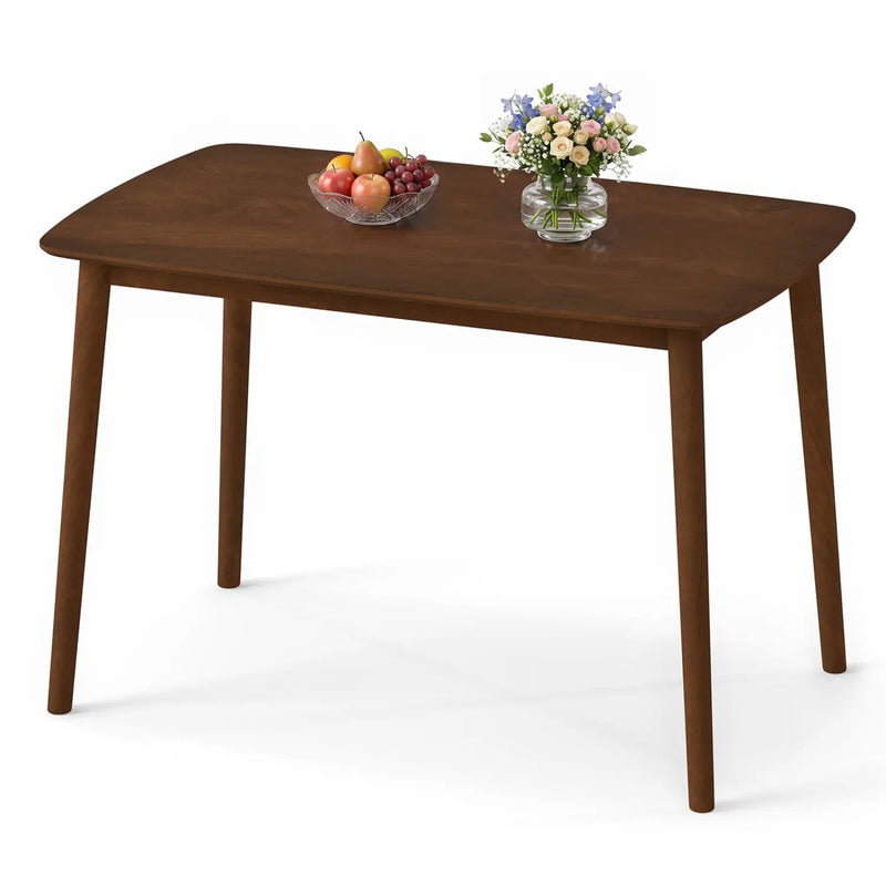 Rectangular Dining Table for 4 - Coffee Finish by DirectDeals