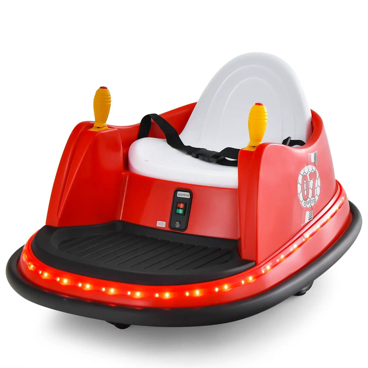 12V Electric Kids Ride On Bumper Car with Flashing Lights for Toddlers, photo 10 of 11
