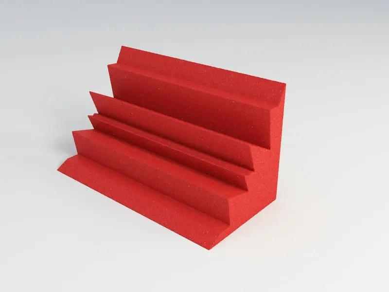 Acoustic Foam Corner Bass Traps, 12 x 12 x 24 Inch, NRC 1.20, 13 Colors by SoundAssured