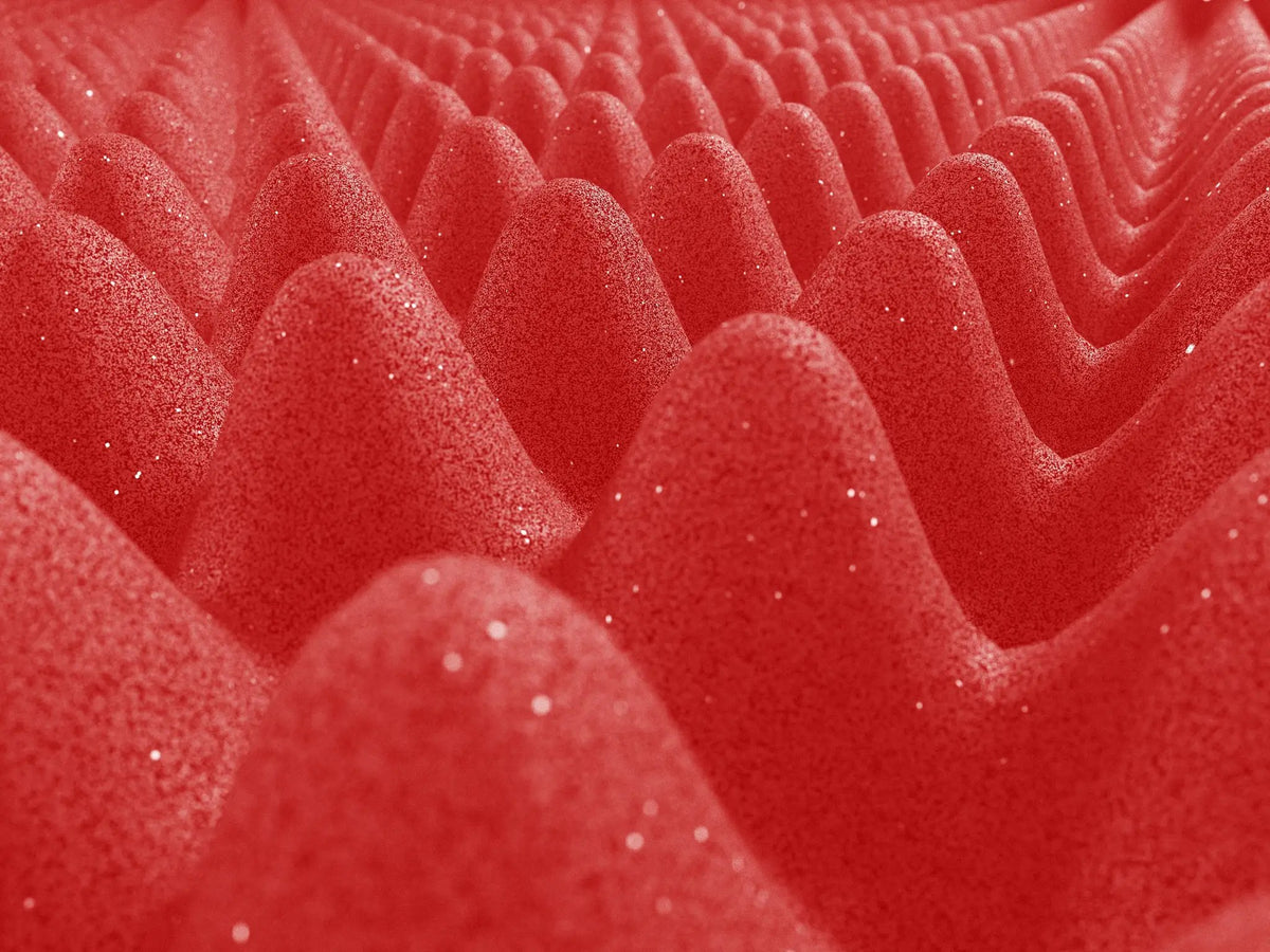 Egg Crate Acoustic Foam Panels | 12 Colors | Sound Absorbing Foam, packed in its shipping crate 21