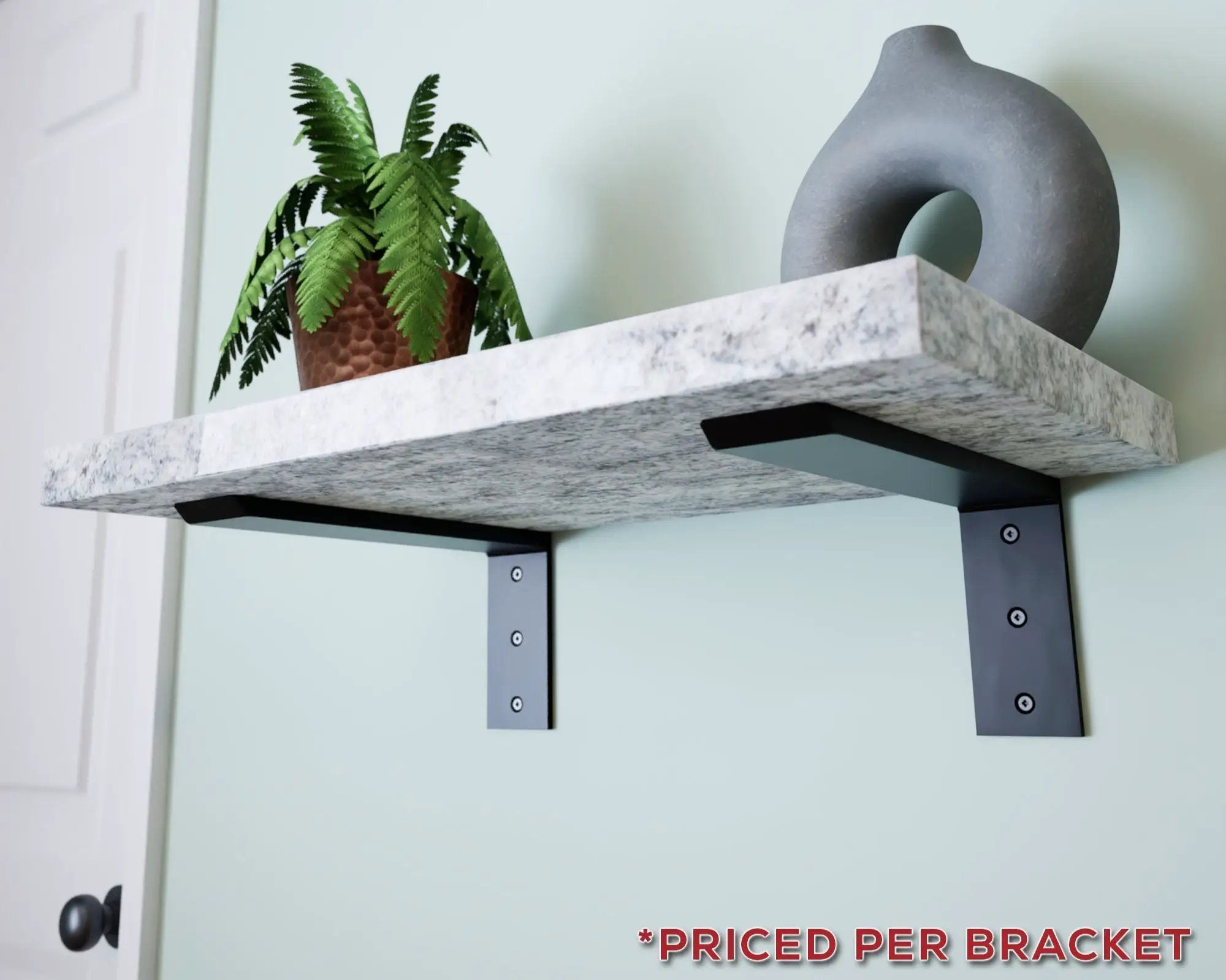 The Original™ Regular Shelf Bracket by The Original Granite Bracket