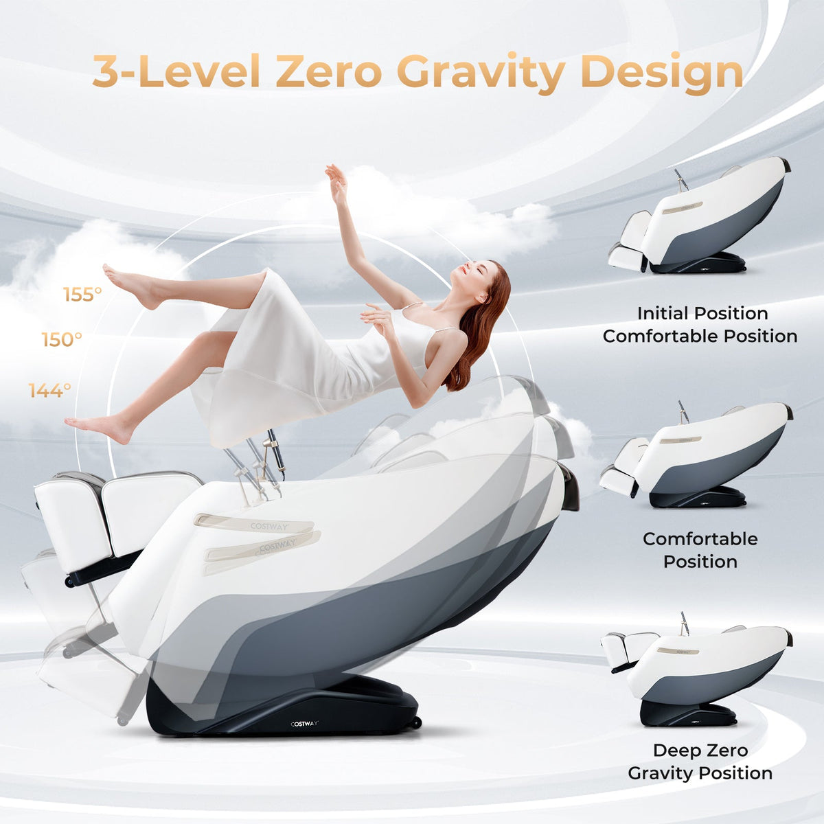 Relaxation 29-Full Body Massage Chair with Waist Heating & Airbag Massage, photo 16 of 19