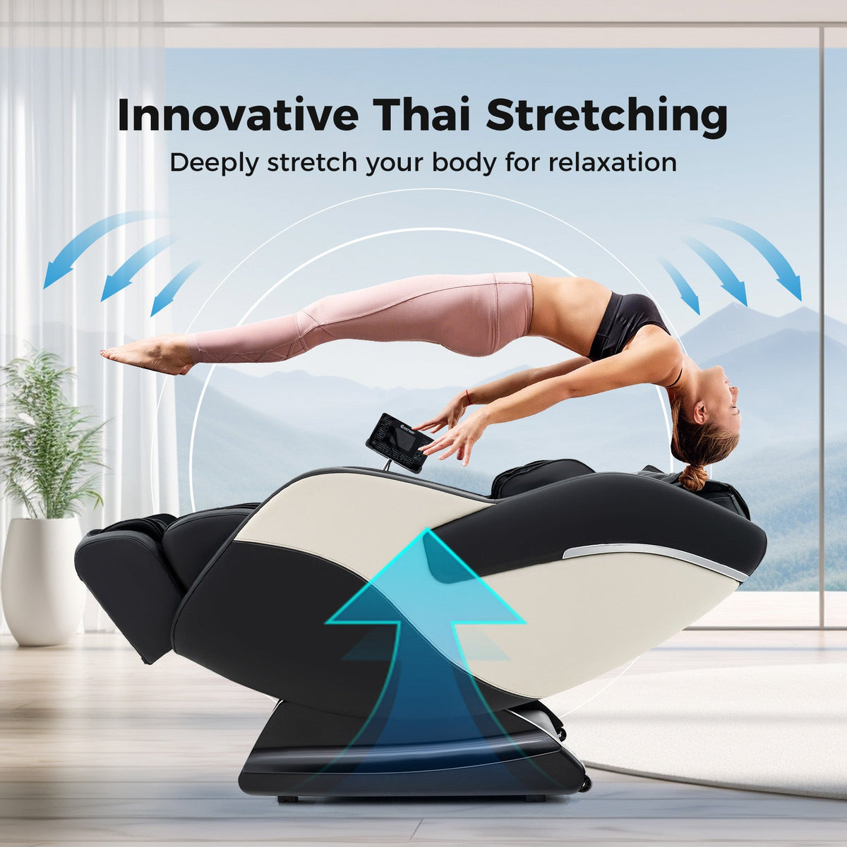 Relaxation 38 - Full Body Massage Chair with Airbags and Heater, photo 18 of 25