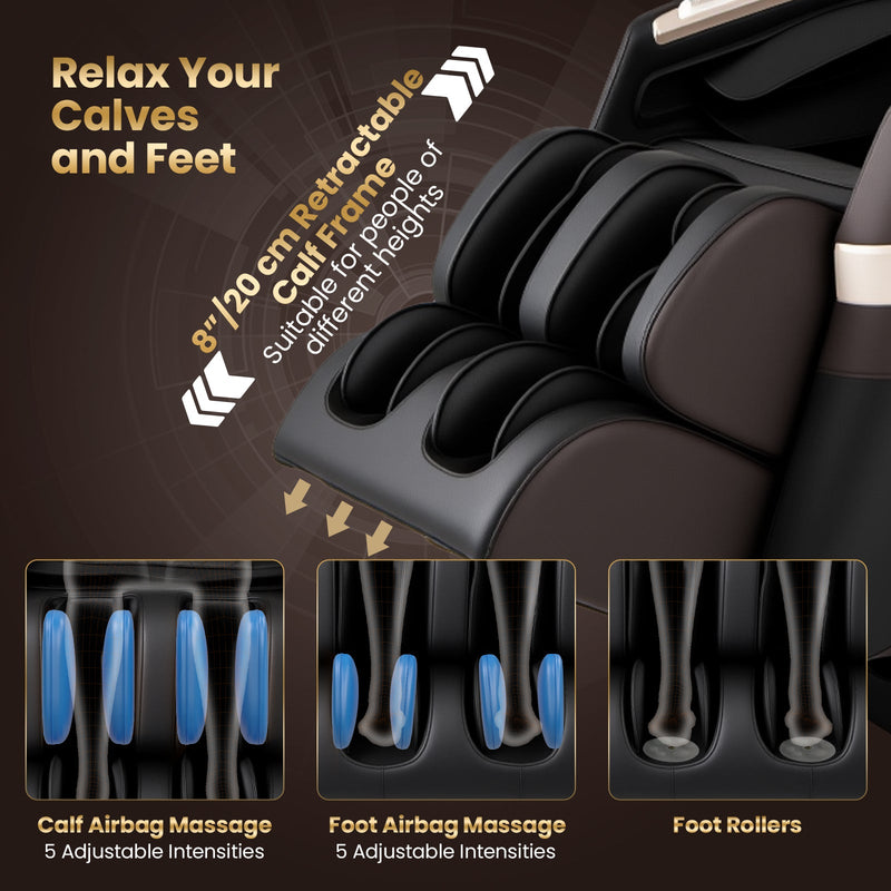 Relaxation 44 - Fully Body Massage Chair with Airbags and Waist Heater, photo 9 of 10