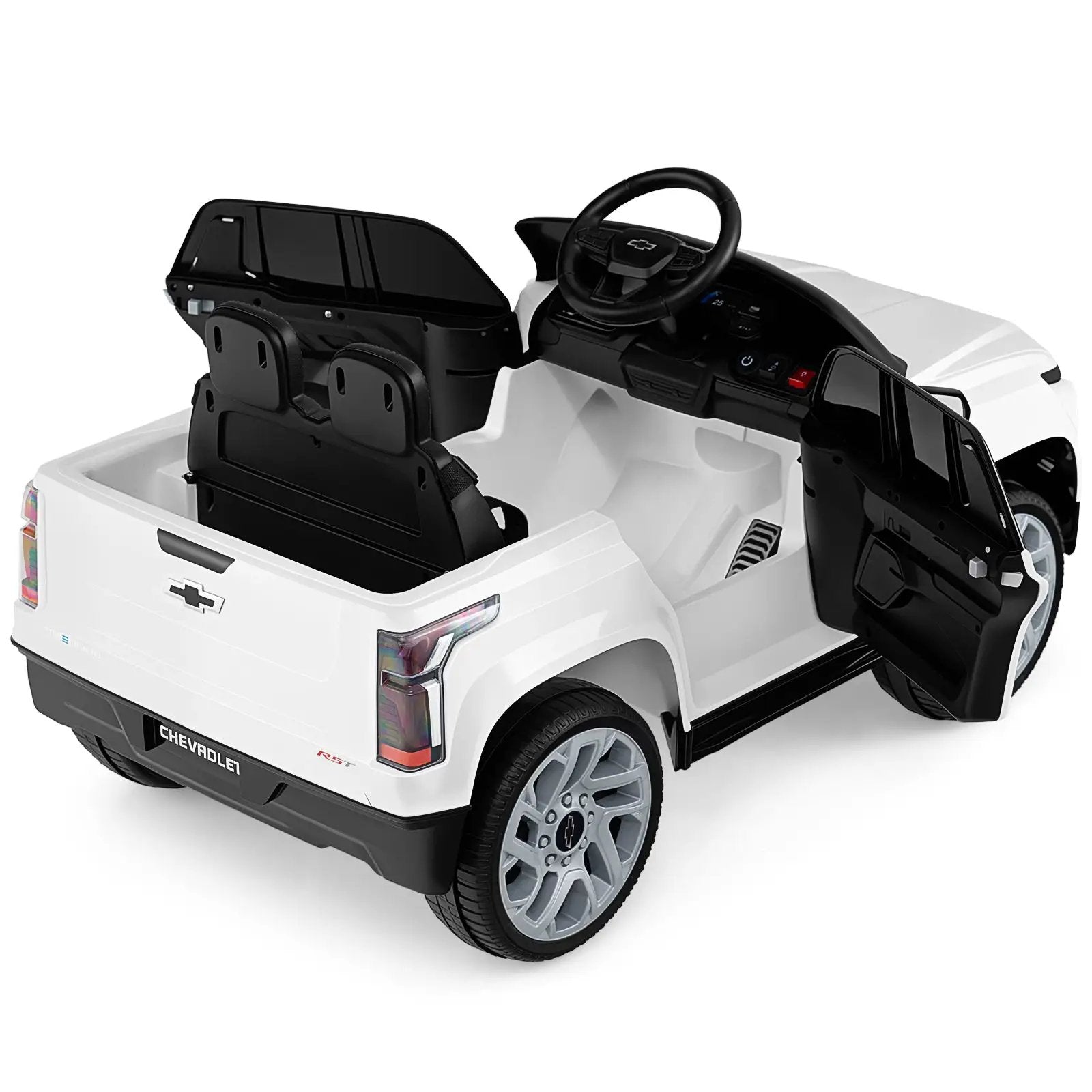 12V Ride on Car Truck Licensed Chevrolet with Remote Control Gift for 3+ by DirectDeals