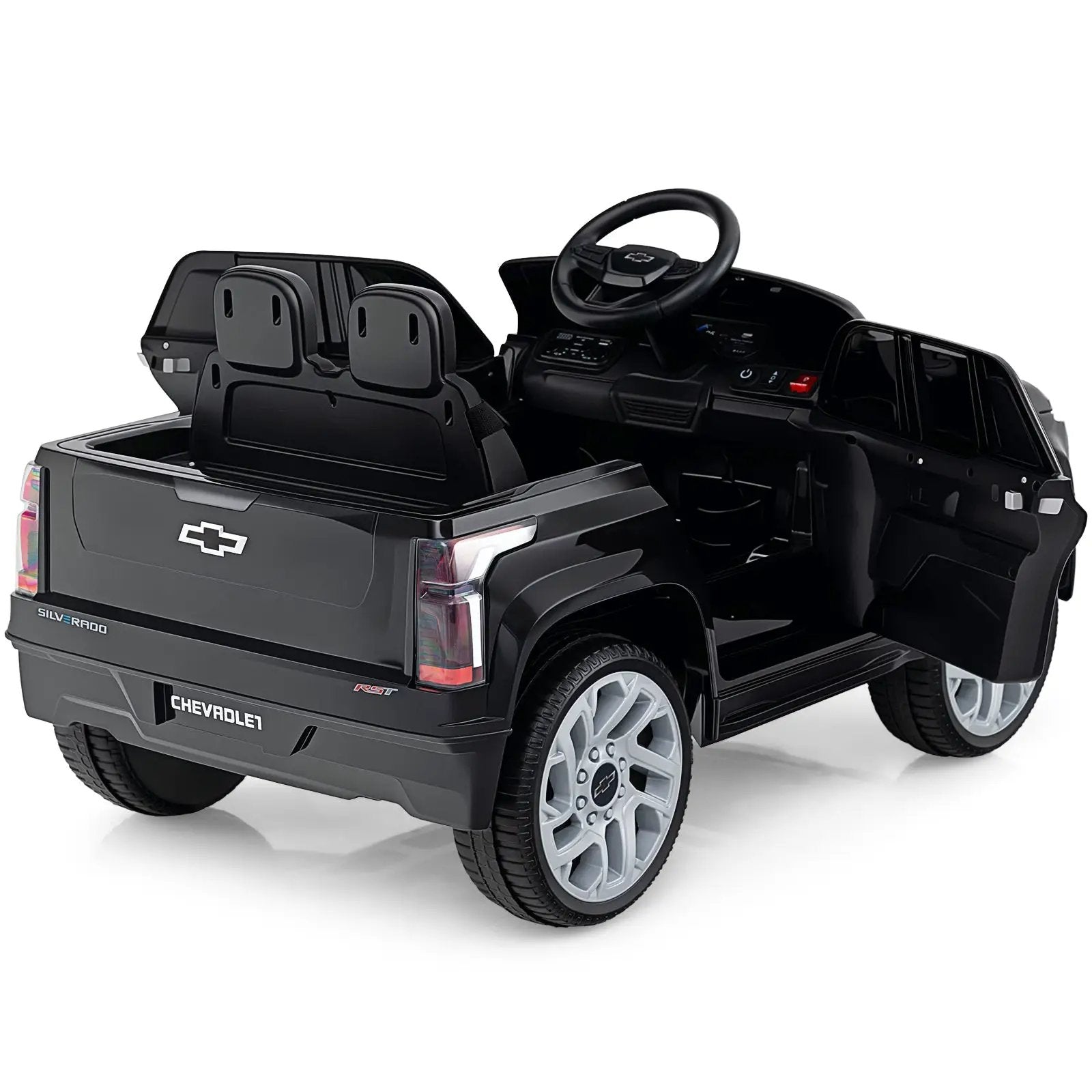 12V Ride on Car Truck Licensed Chevrolet with Remote Control Gift for 3+ by DirectDeals