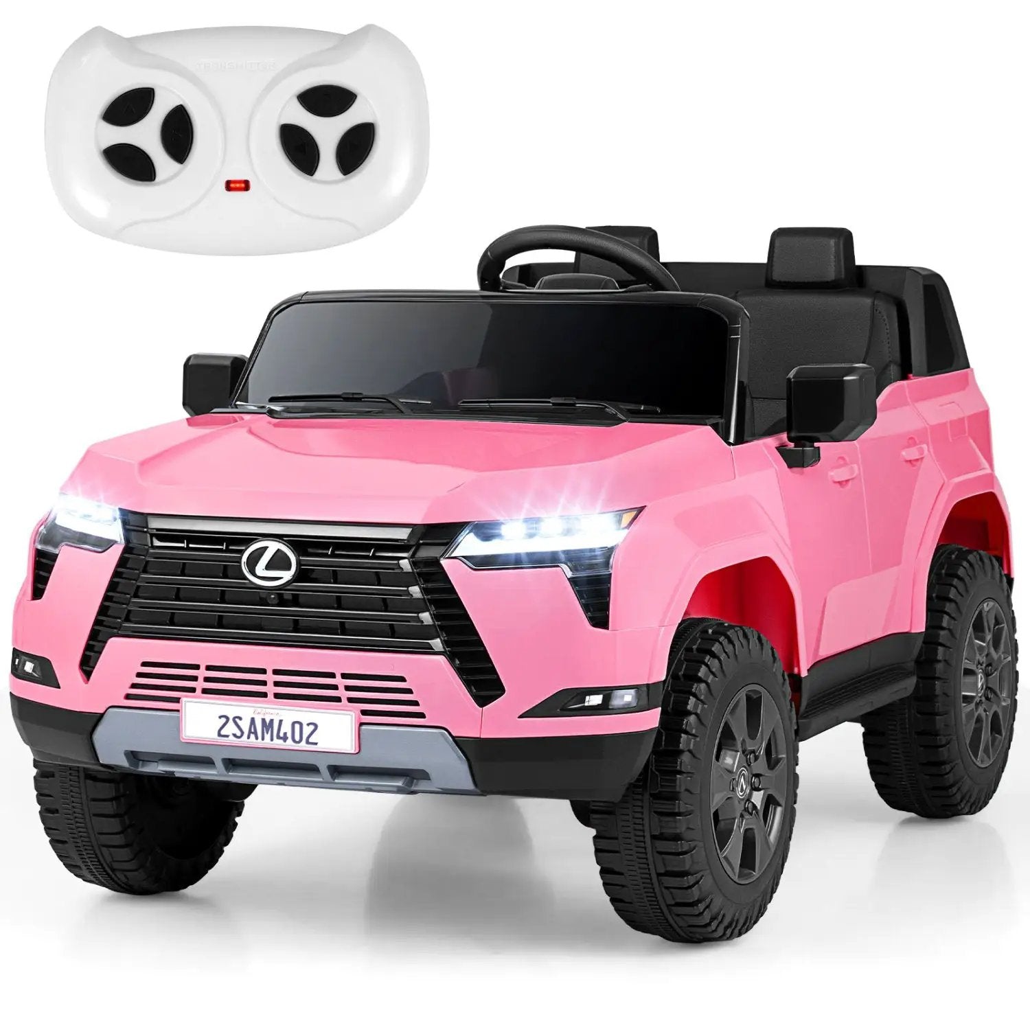 Ride on Car 24V 4WD Licensed LEXUS GX550 Electric Vehicle with Remote for Boys Girls Aged 3+ by DirectDeals