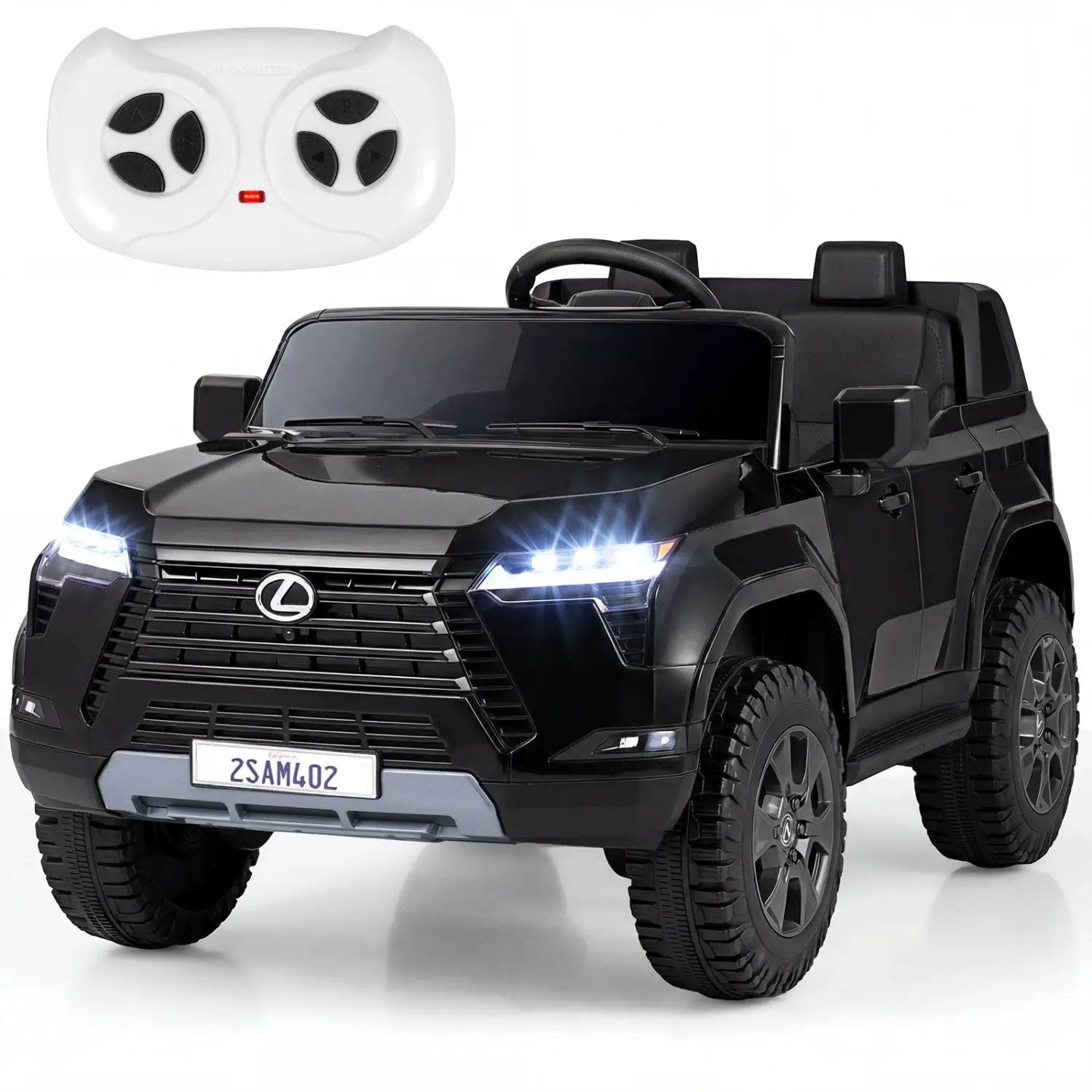 Ride on Car 24V 4WD Licensed LEXUS GX550 Electric Vehicle with Remote for Boys Girls Aged 3+ by DirectDeals