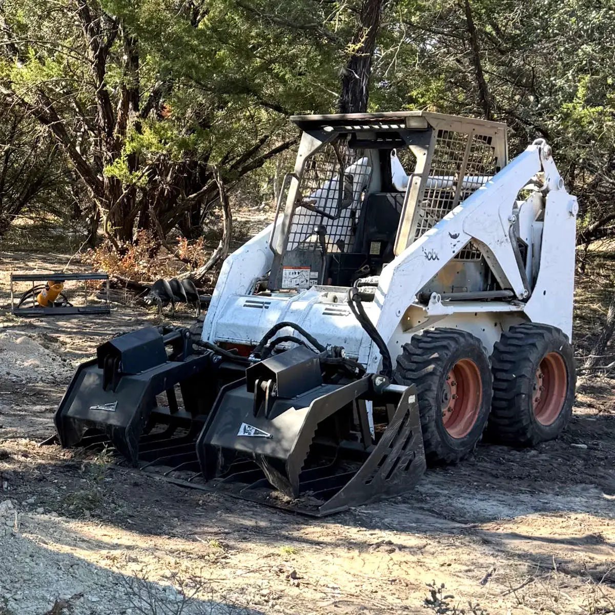 Greatbear 72" Rock Grapple Bucket by Chery Industrial