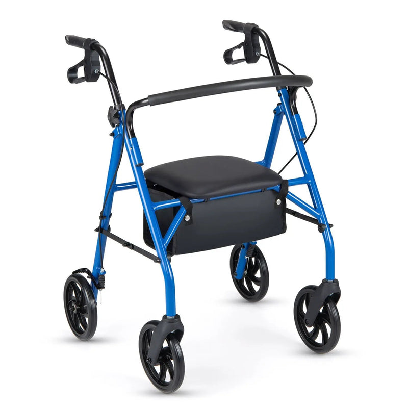 Rollator Walker with Seat and Height Adjustable Handles by DirectDeals