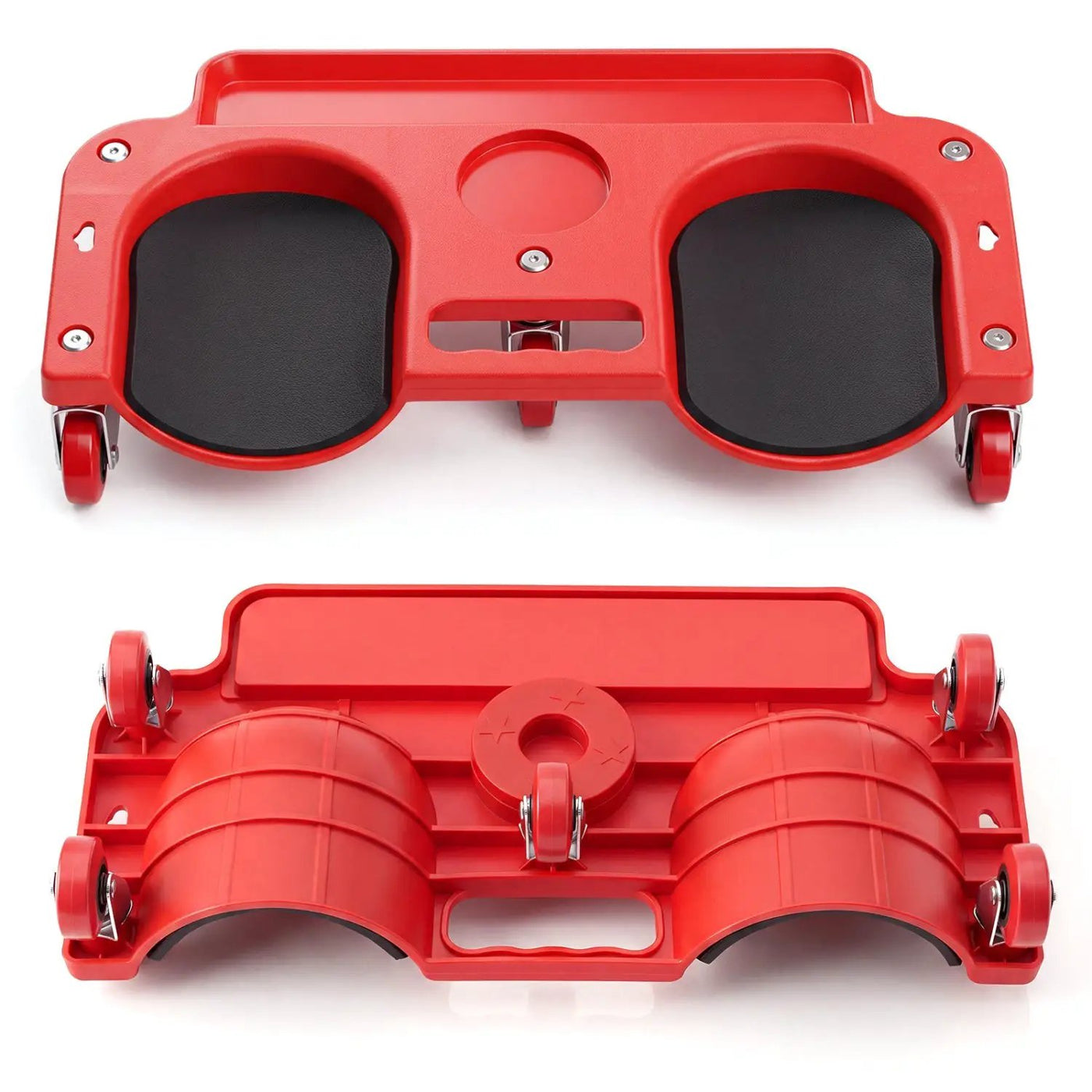 Rolling Knee Creeper with 360° Swivel Casters & Tool Trays by DirectDeals
