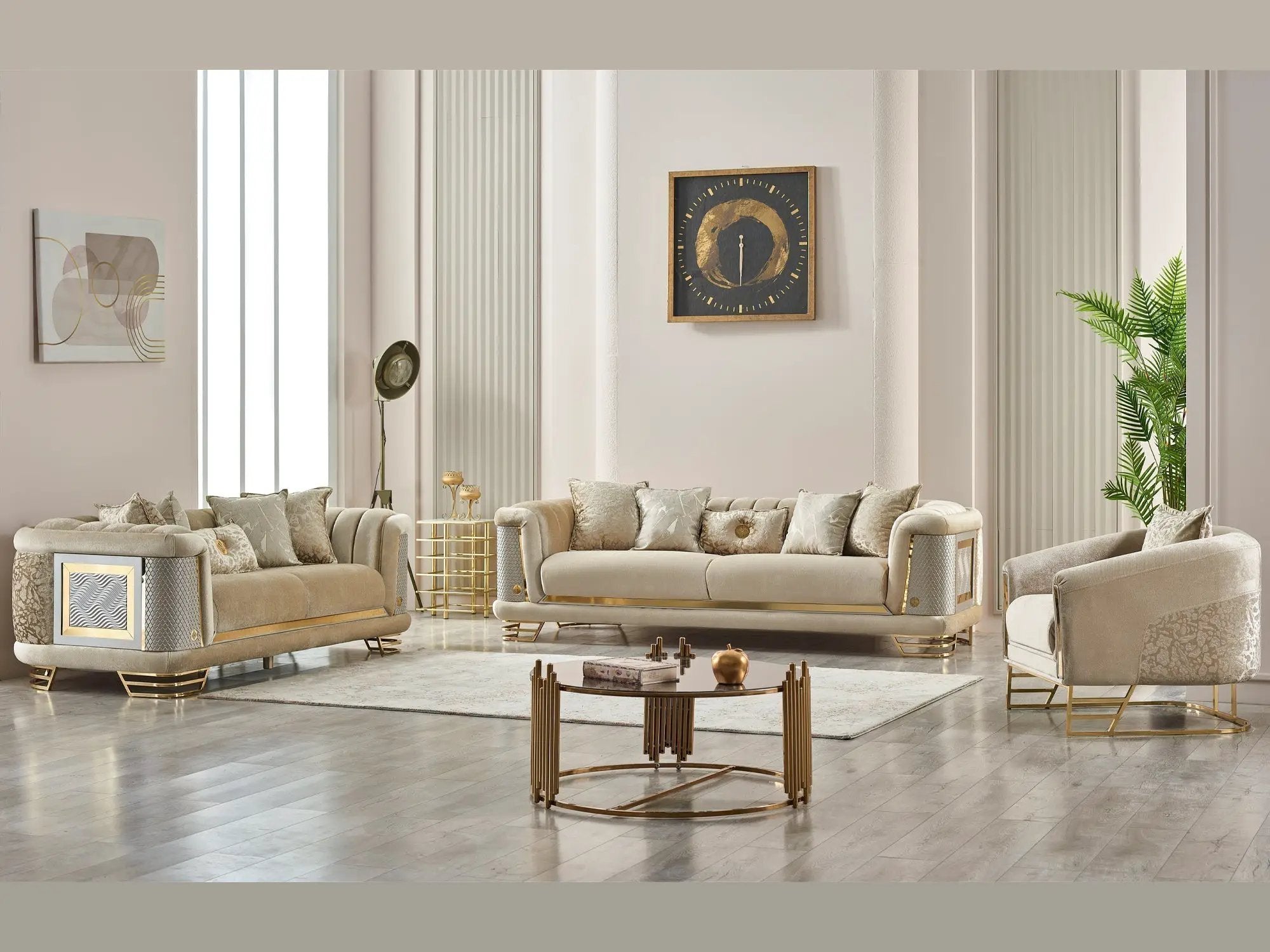 Romans Living Room Set by Ornate Furniture