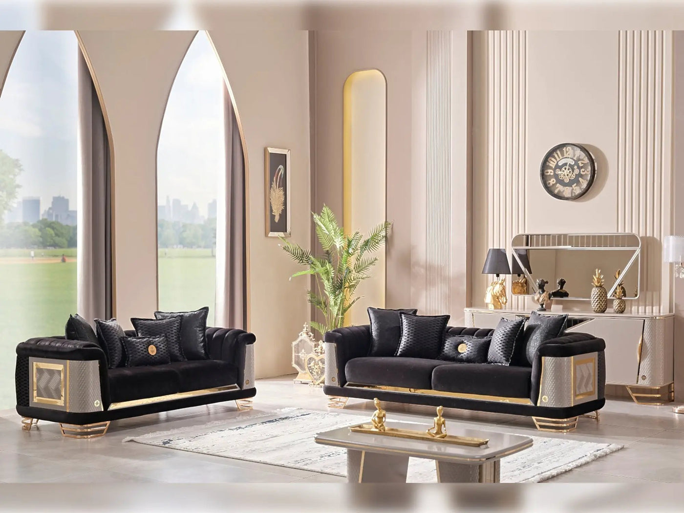 Romans Loveseat by Ornate Furniture