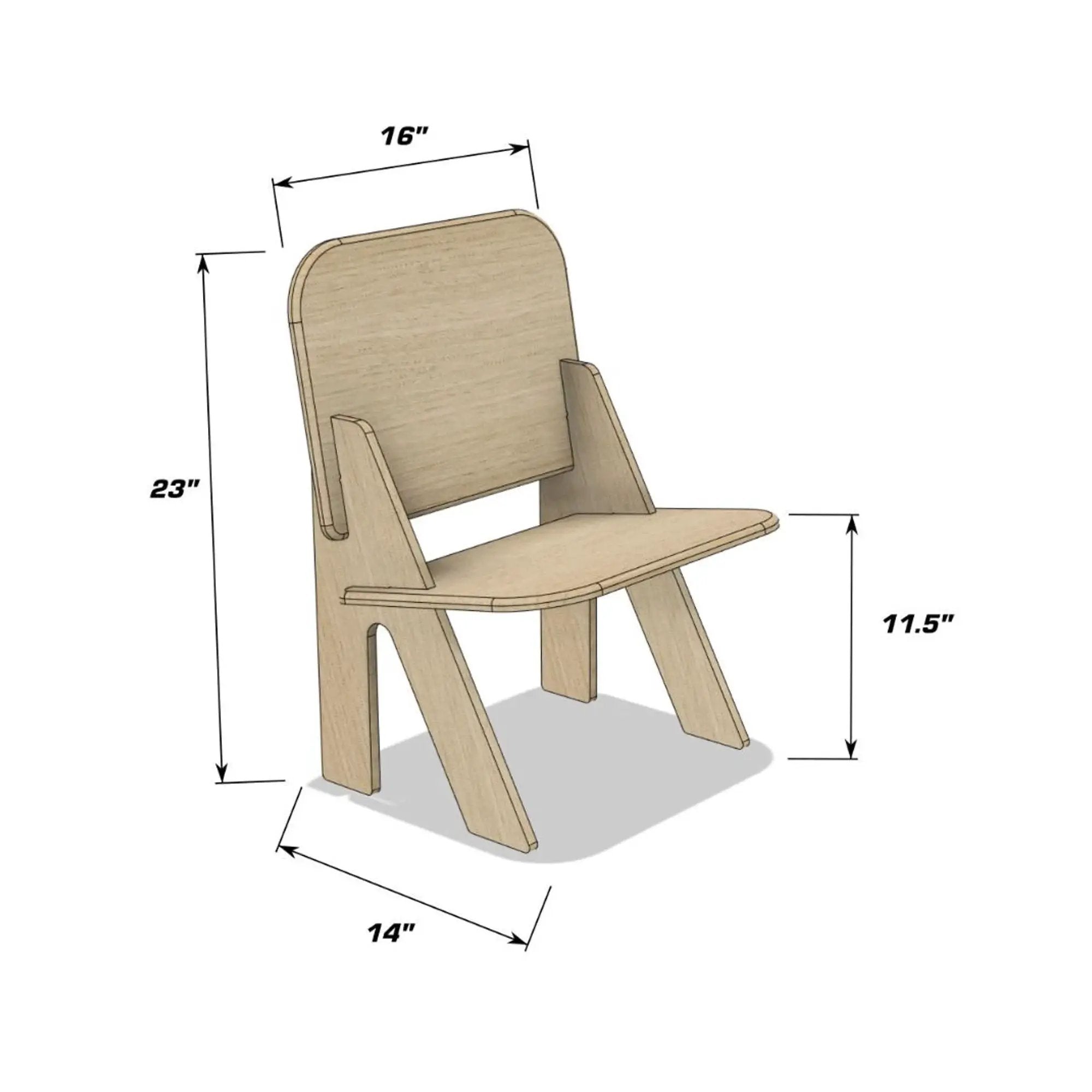 ROMY- Toddler Chair by Bush Acres