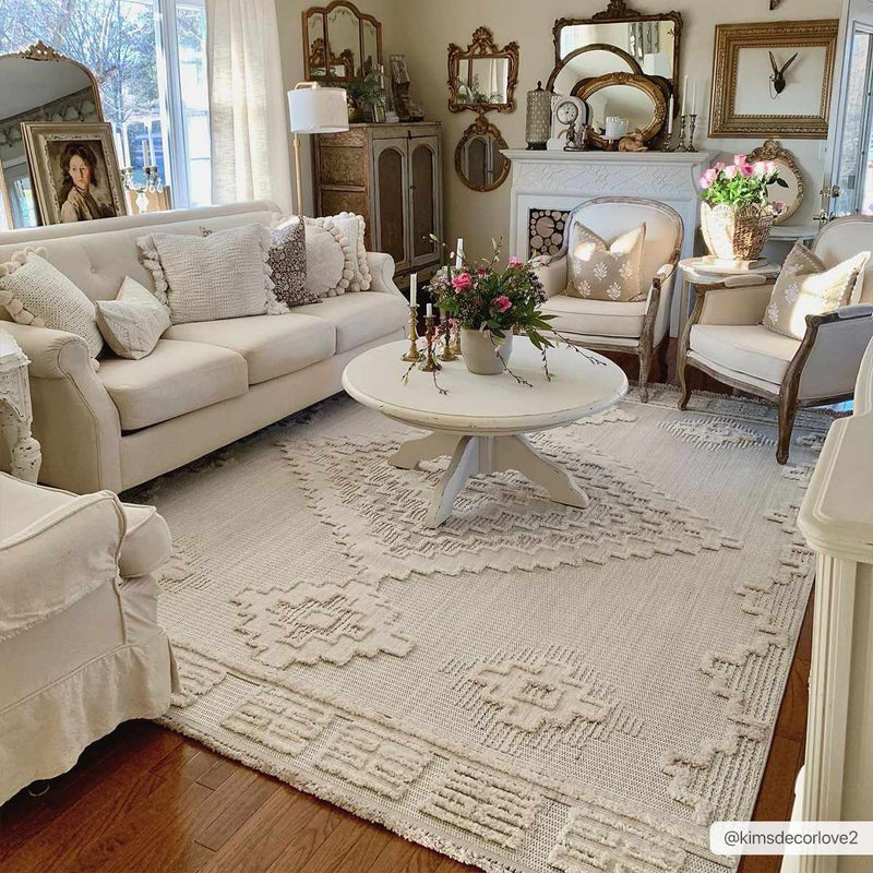 Rosales High-Low Rustic Rug by Boutique Rugs