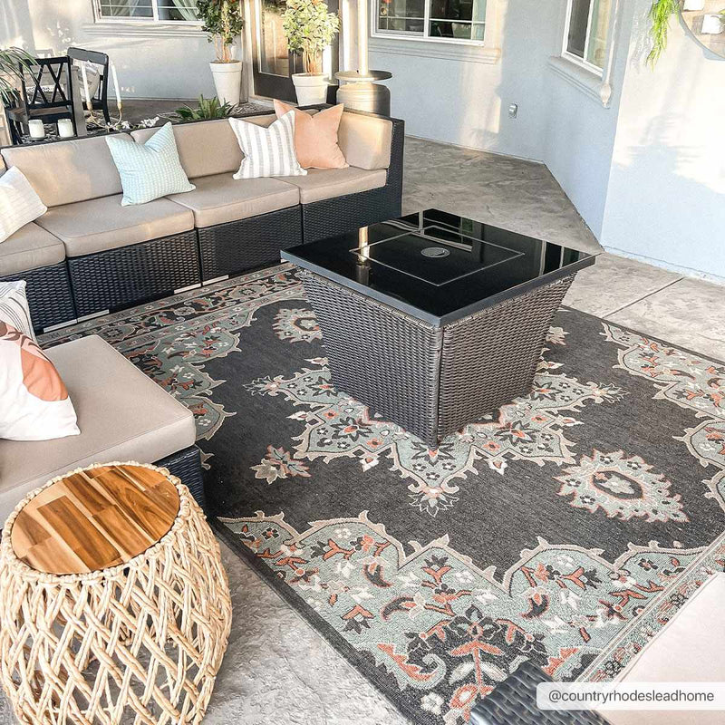Roseglen Outdoor Area Rug - Clearance by Boutique Rugs