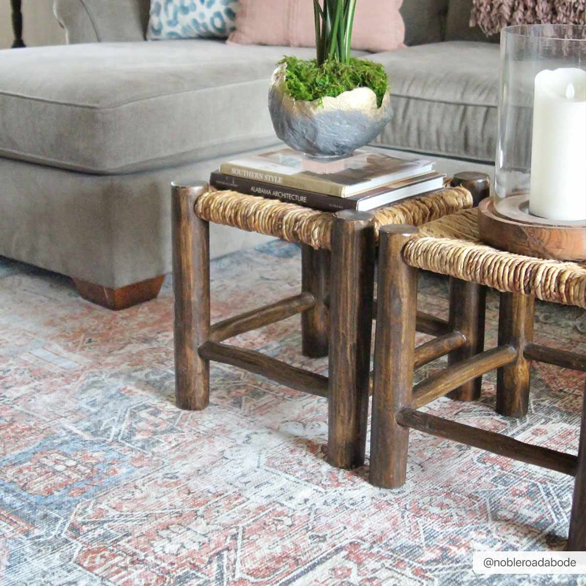 Rosman Distressed Washable Area Rug by Boutique Rugs