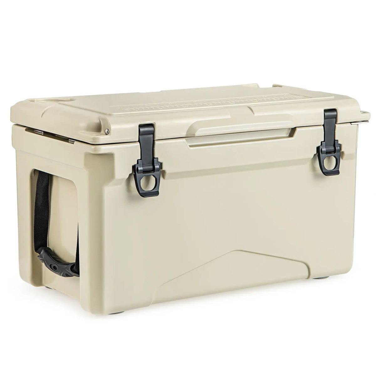 Rotomolded Cooler with Integrated Cup Holders and Bottle Opener by DirectDeals