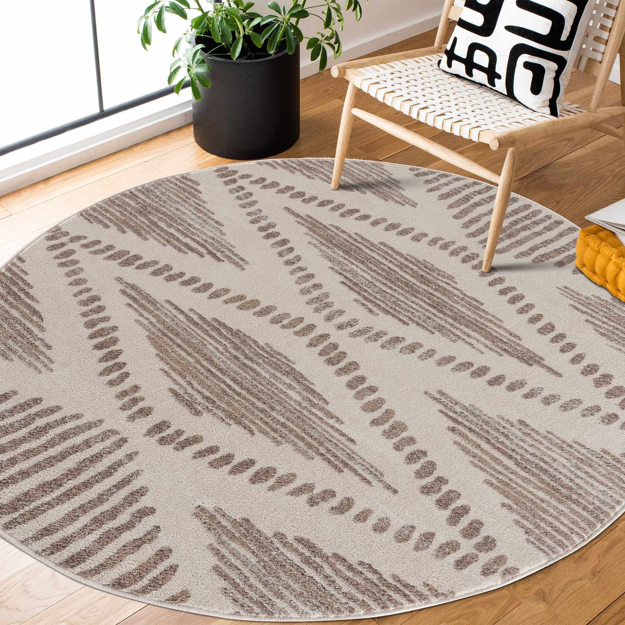 Tigrisis Beige 2328 Area Rug by Hauteloom