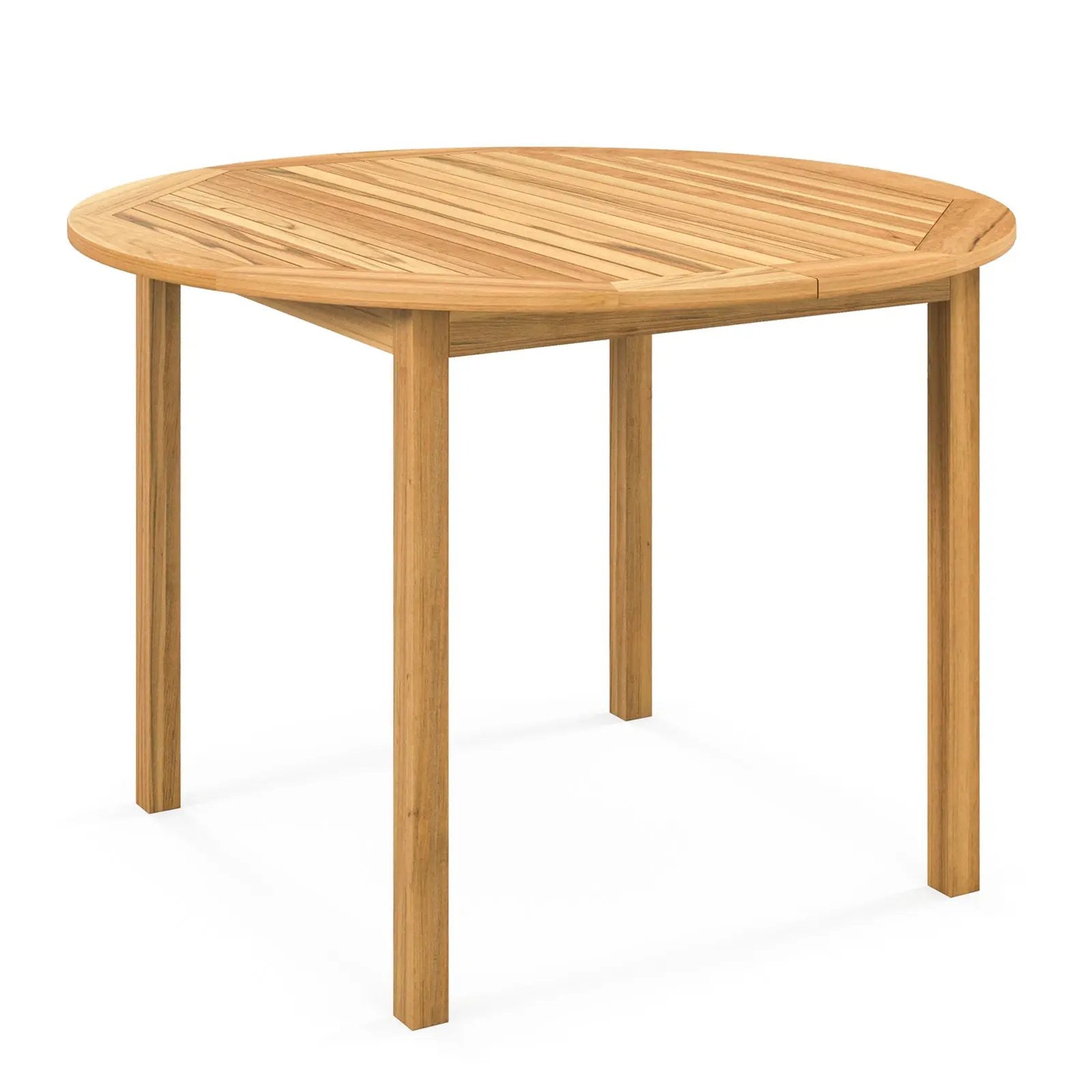 4-Person Large Round Outdoor Dining Table by DirectDeals