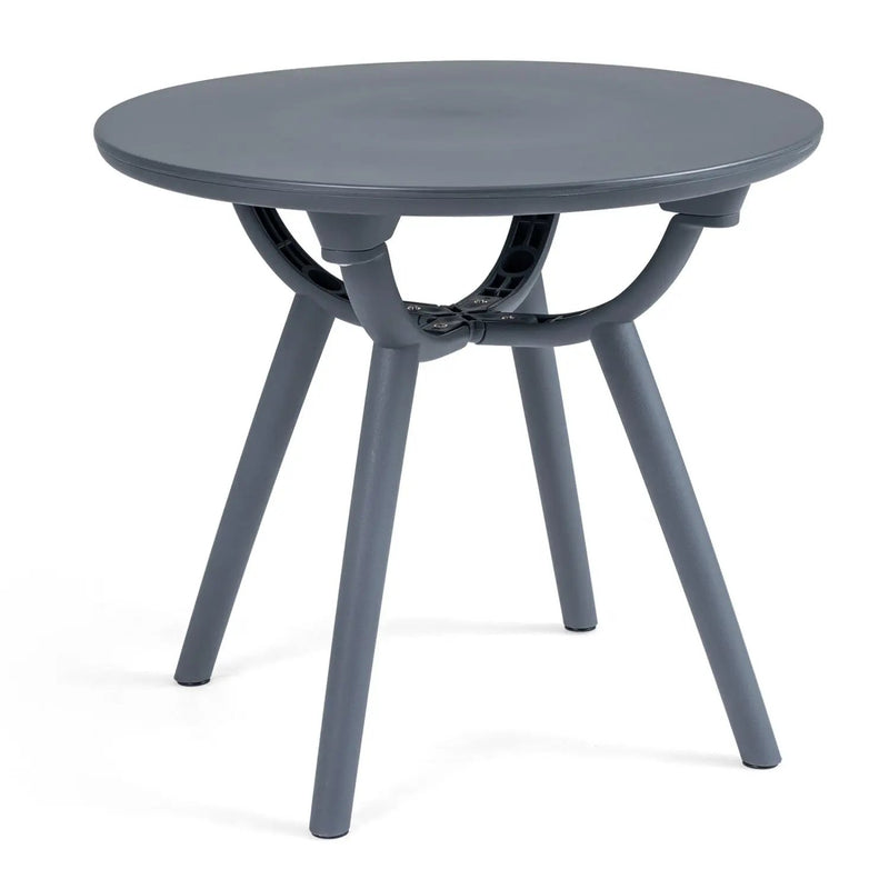 Round Patio Storage Side Table for Poolside and Balcony by DirectDeals