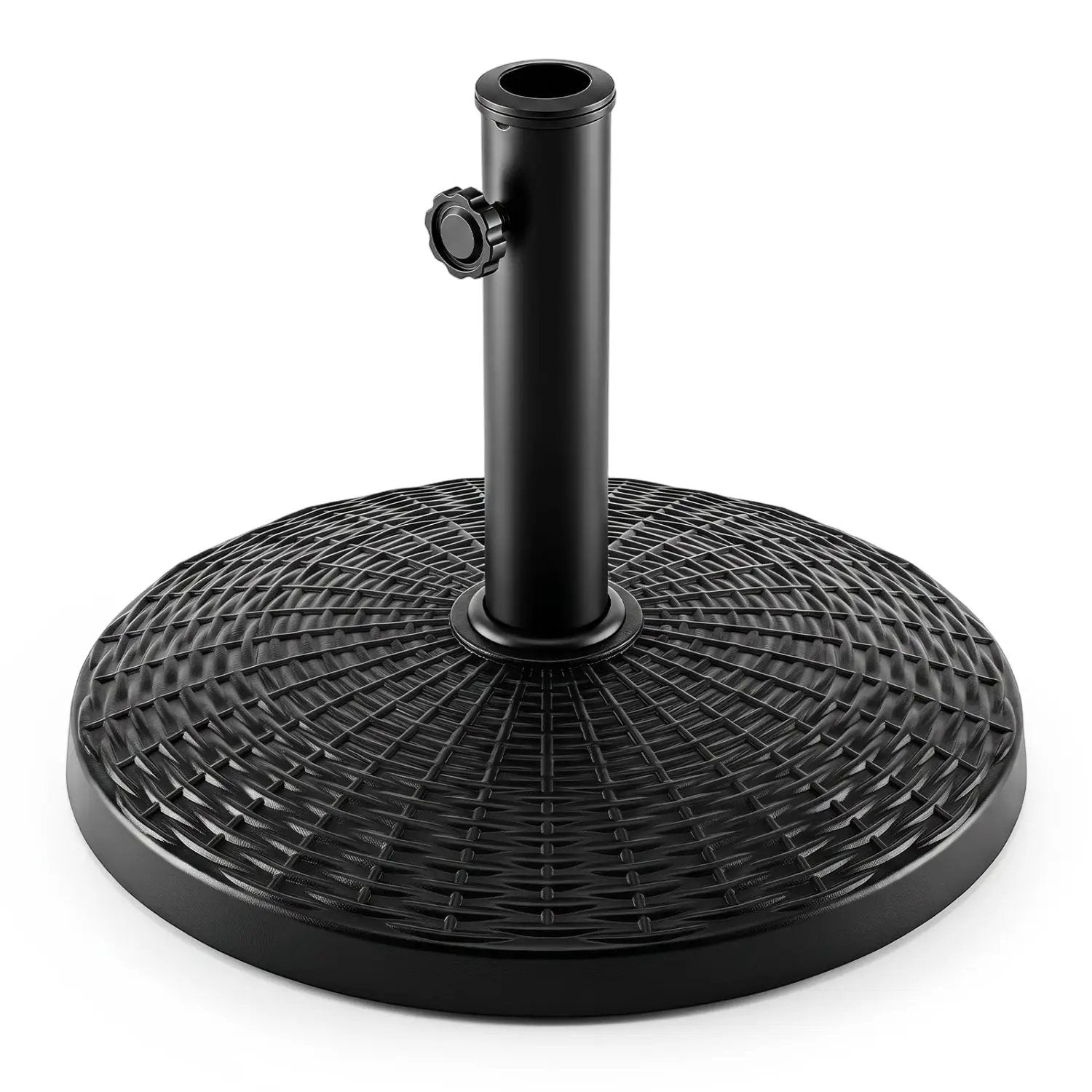 Patio Umbrella Base 22 lbs Resin Wicker Style by DirectDeals