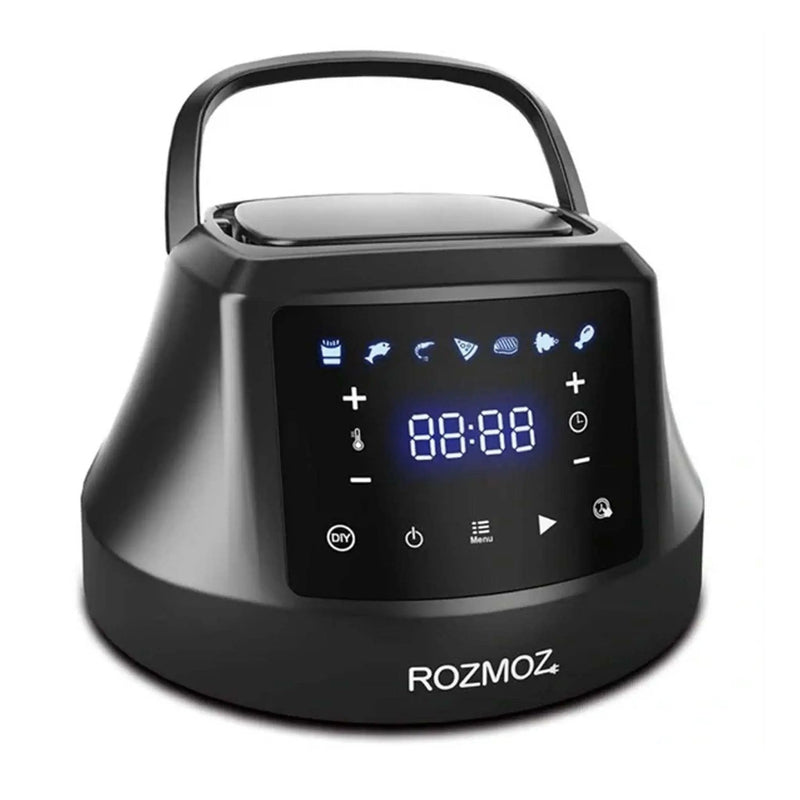 Rozmoz roaster pressure cooker air fryer instant pot lid black 6 Qt by Selzalot