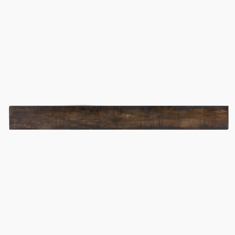 Rustic Poplar Fireplace Mantel Shelf by Dogberrycollections