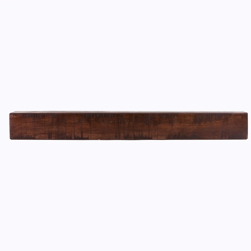 Rustic Poplar Fireplace Mantel Shelf by Dogberrycollections