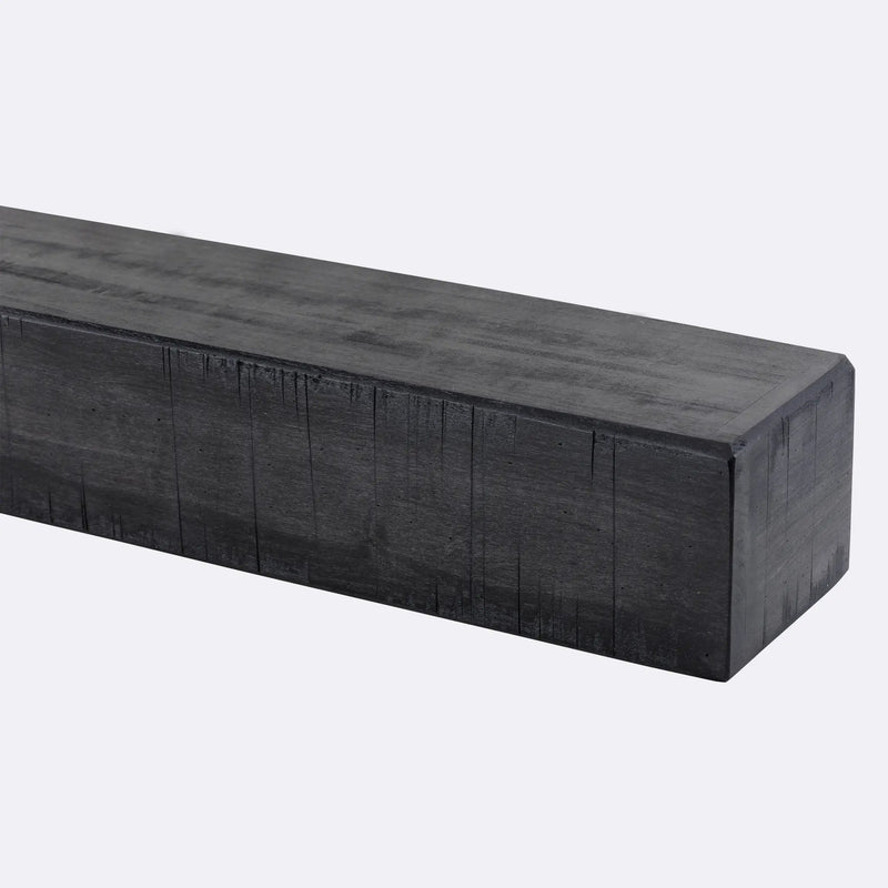 Rustic Poplar Fireplace Mantel Shelf by Dogberrycollections