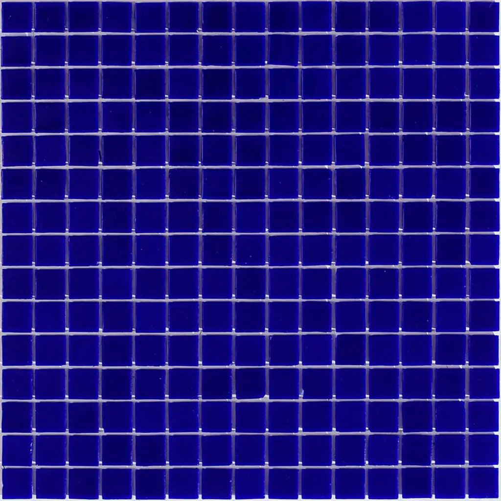 Royal Blue 12x12 Glossy Square Glass Mosaic Tile (20 pack, 20 sq ft/case) by Apollo Tile