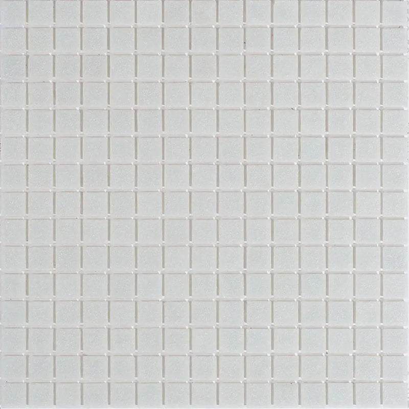 Cloud Gray 12x12 Uniform Square Glossy Glass Mosaic Tile (20 pack, 20 sq ft/case) by Apollo Tile