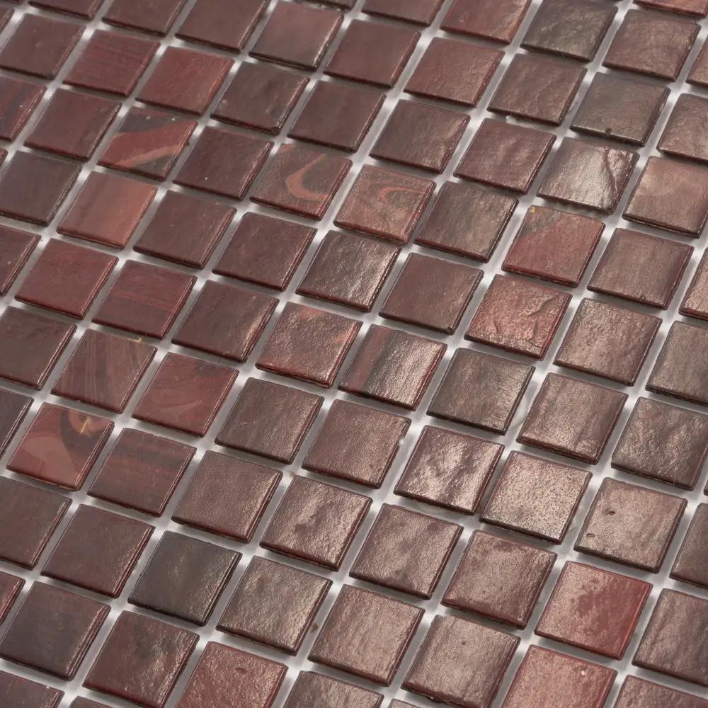 Ruby Red 12x12 Glossy Uniform Square Glass Mosaic Tile (20 pack, 20 sq ft/case) by Apollo Tile