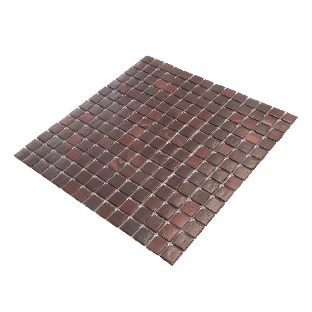 Ruby Red 12x12 Glossy Uniform Square Glass Mosaic Tile (20 pack, 20 sq ft/case) by Apollo Tile
