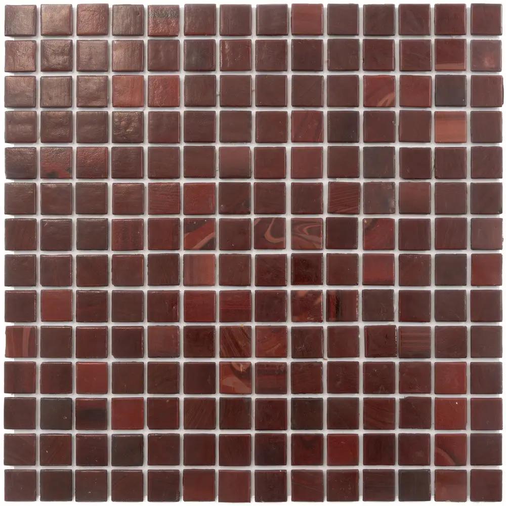 Ruby Red 12x12 Glossy Uniform Square Glass Mosaic Tile (20 pack, 20 sq ft/case) by Apollo Tile