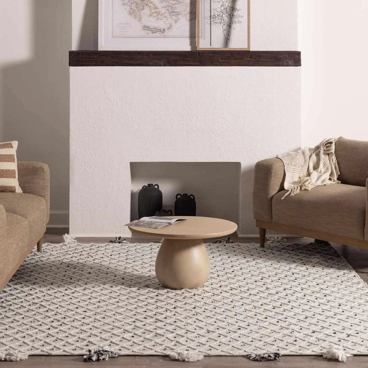Sadleir Rug - Clearance, installed in a room