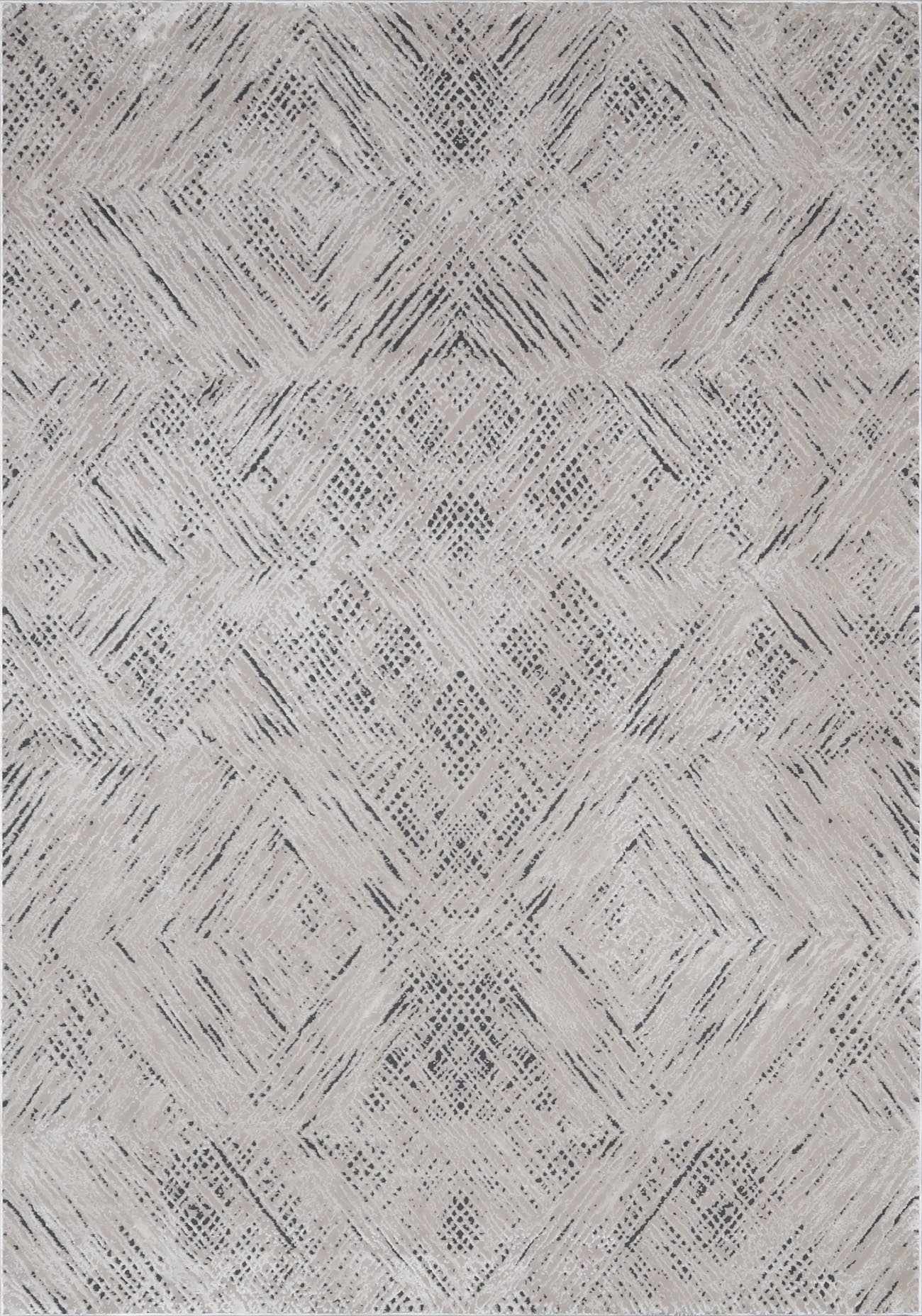 Garza Diamond Textured Washable Rug by Boutique Rugs