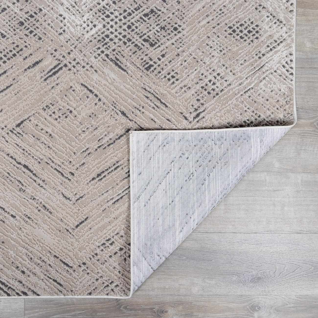 Garza Diamond Textured Washable Rug by Boutique Rugs