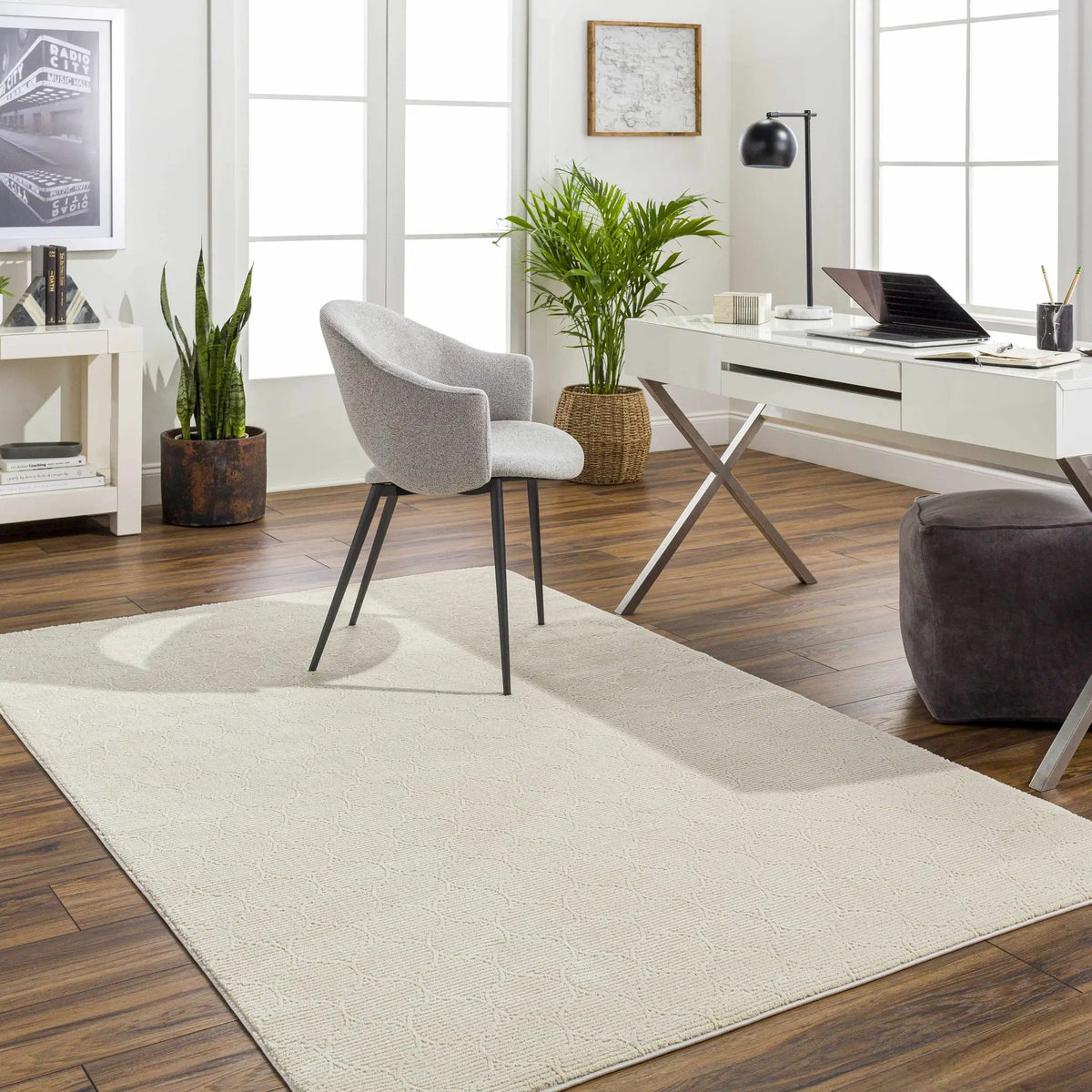 Gwen Washable Area Rug - Clearance, installed in a room