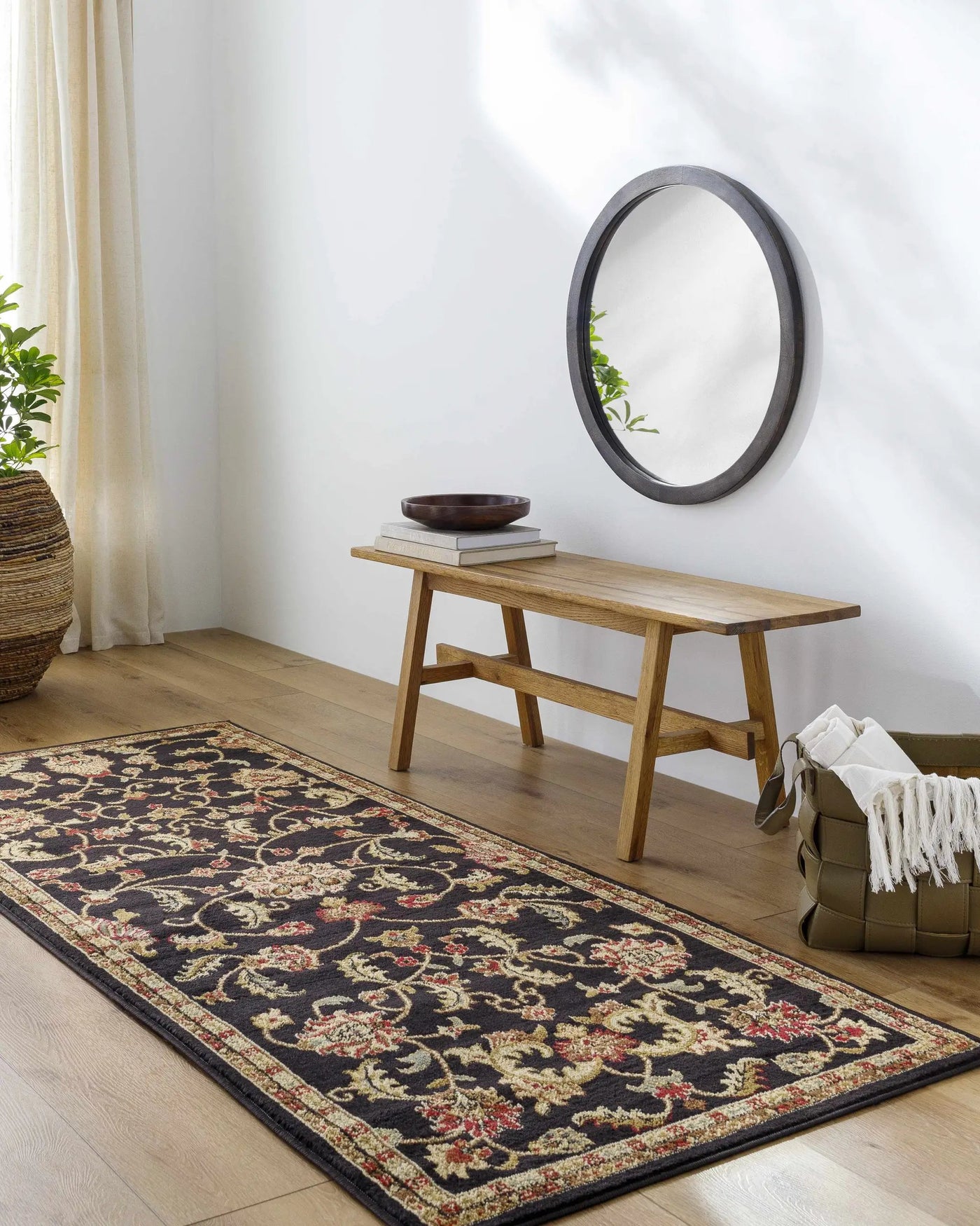 Salona Luxe Black Rug by Boutique Rugs